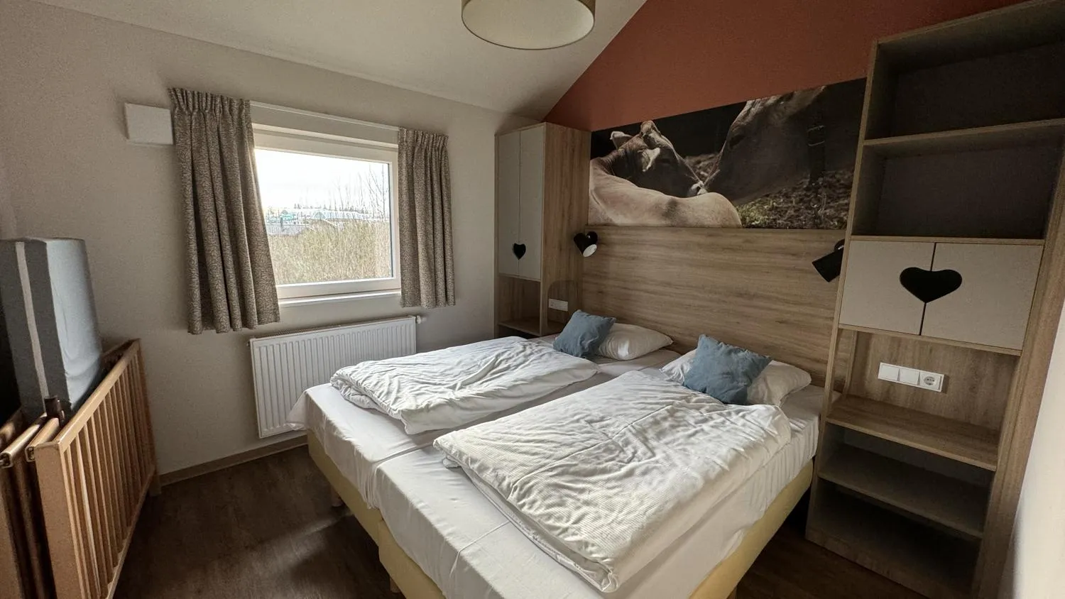 Schlafzimmer im Premium-Ferienhaus im Center Parcs Park Allgäu