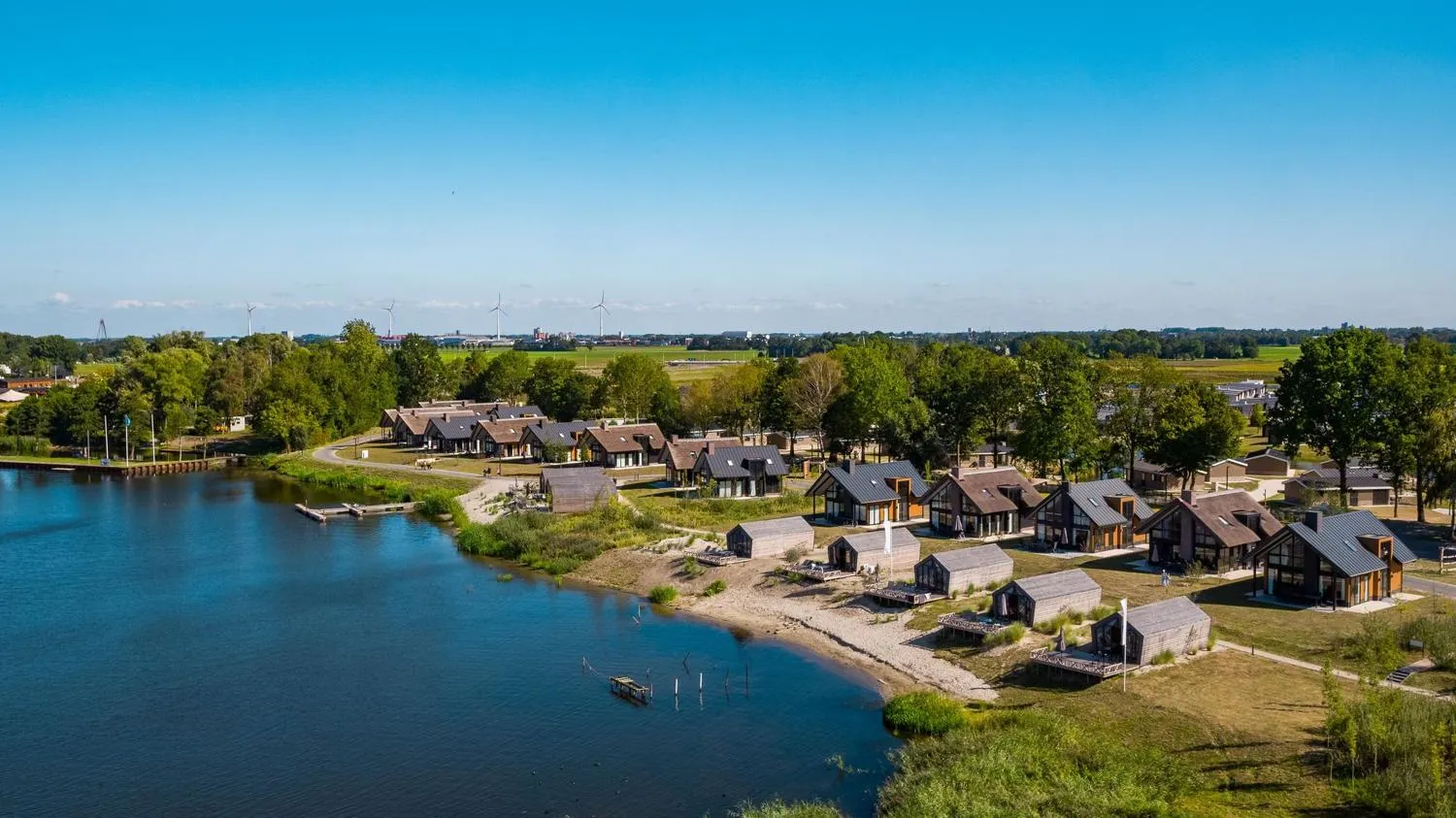 Ferienhaus mit Wasserblick im EuroParcs De IJssel Eilanden