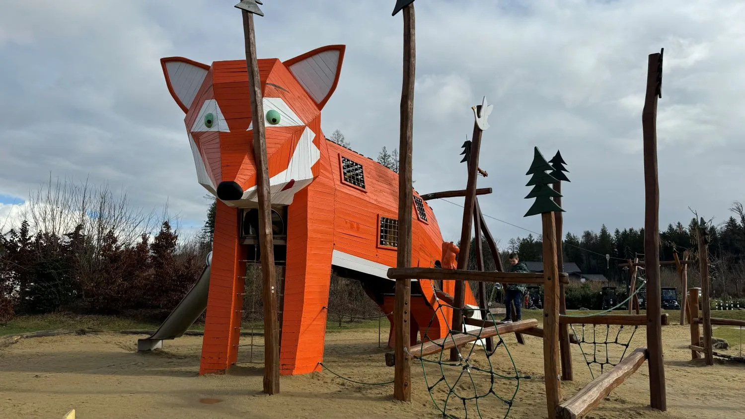 Fuchsspielplatz im Center Parcs Park Allgäu Fuchsspielplatz im Center Parcs Park Allgäu