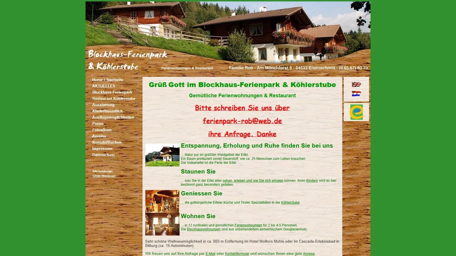 Blockhaus Ferienpark