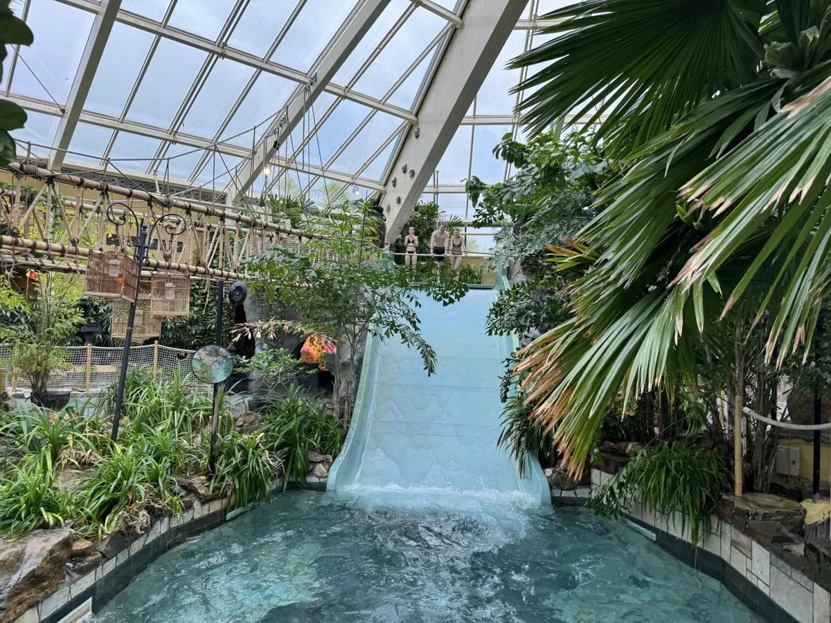 Aqua Mundo Familienrutsche im Center Parcs De Eemhof