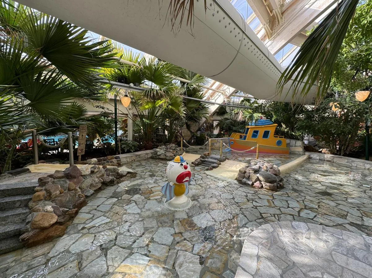 Babyplanschbecken im Aqua Mundo des Center Parcs De Huttenheugte