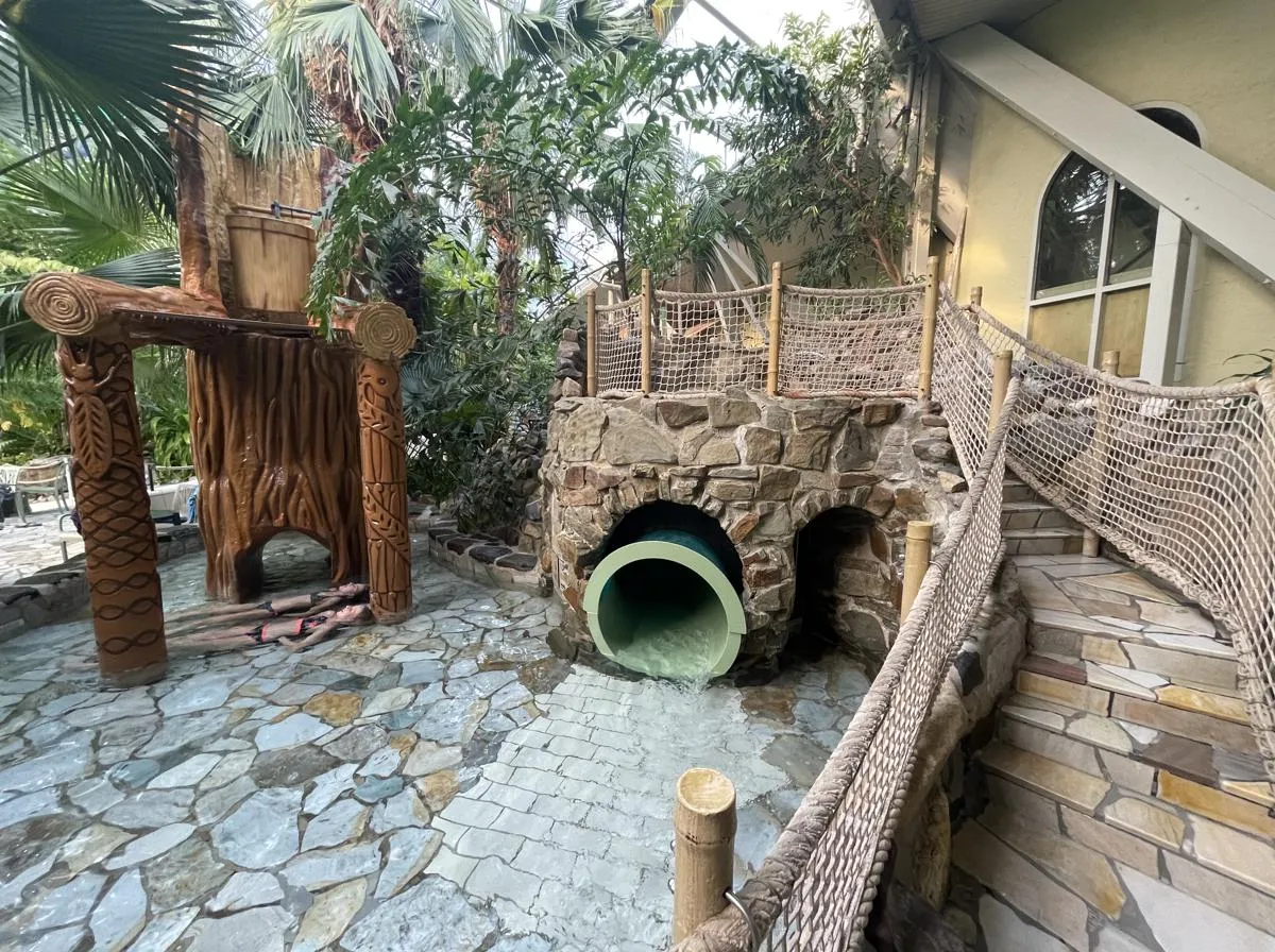 Aqua Mundo Kleinkinderrutsche im Center Parcs Het Heijderbos