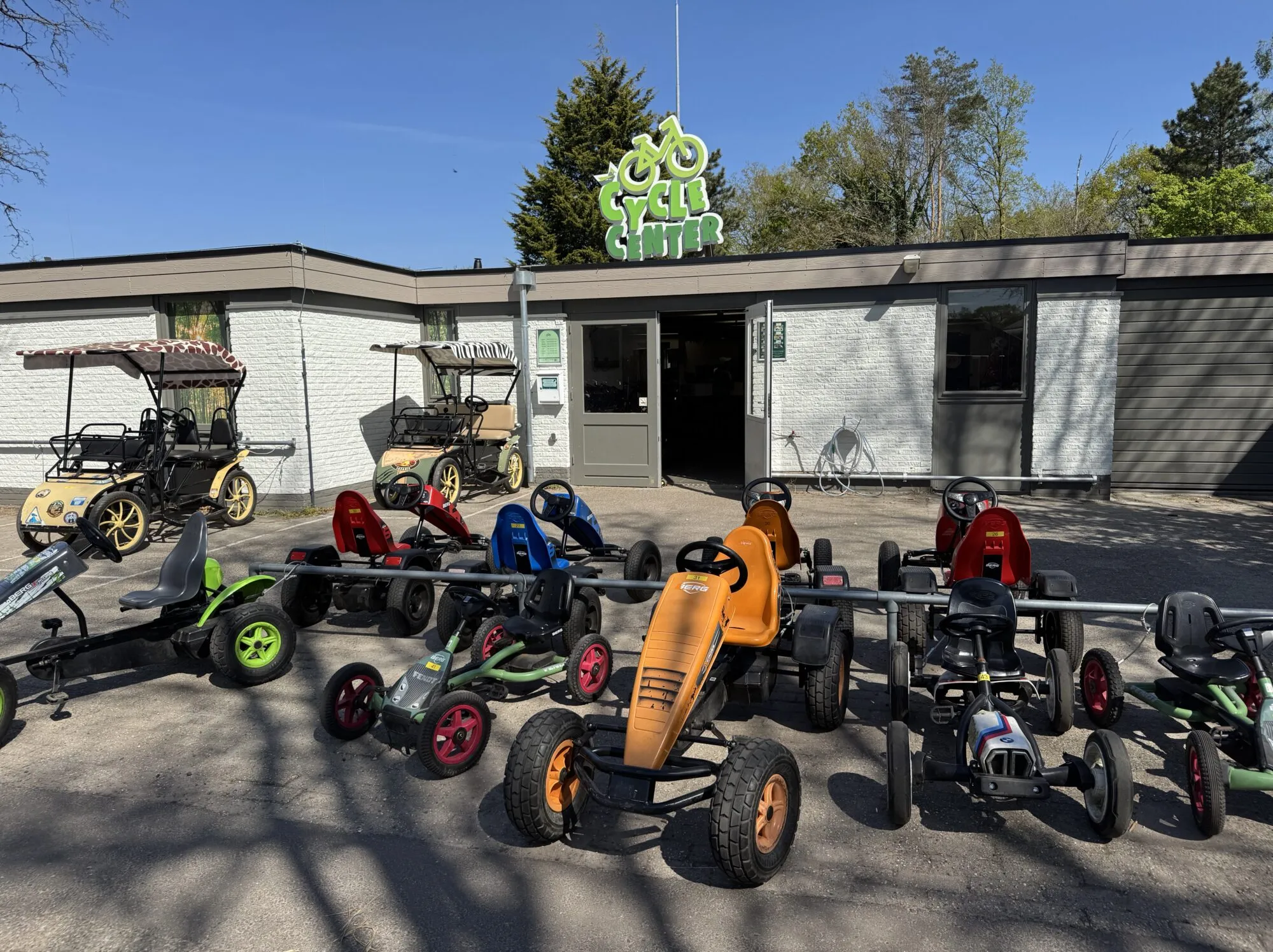 Cycle Center (Fahrradverleih) im Center Parcs Limburgse Peel