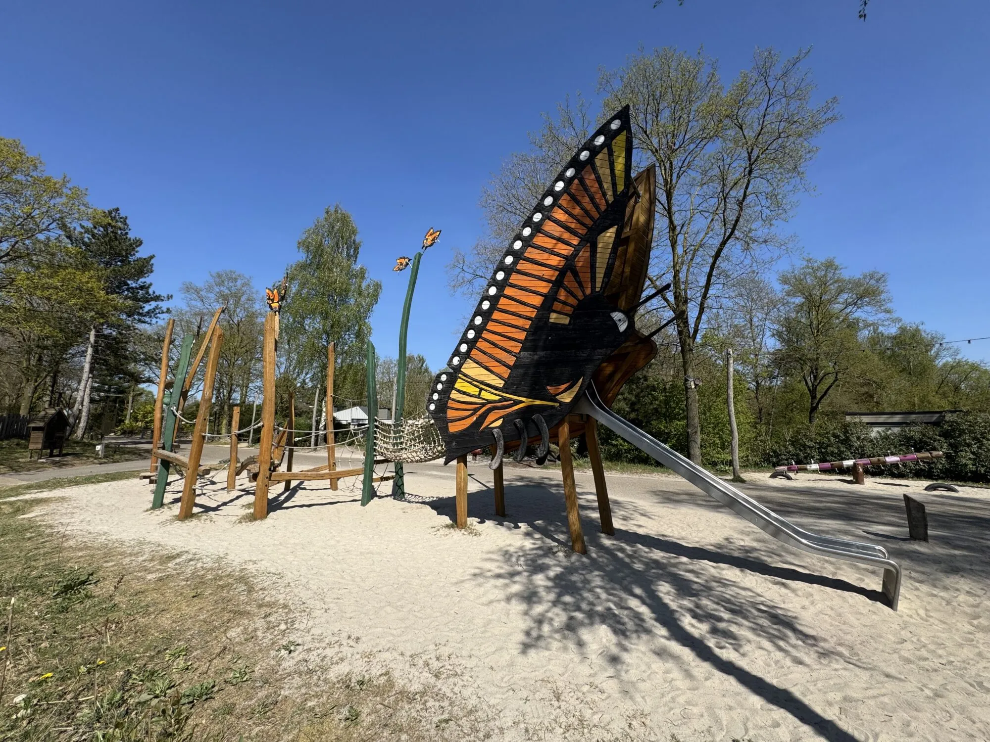 Schmetterlingsspielplatz im Center Parcs Limburgse Peel