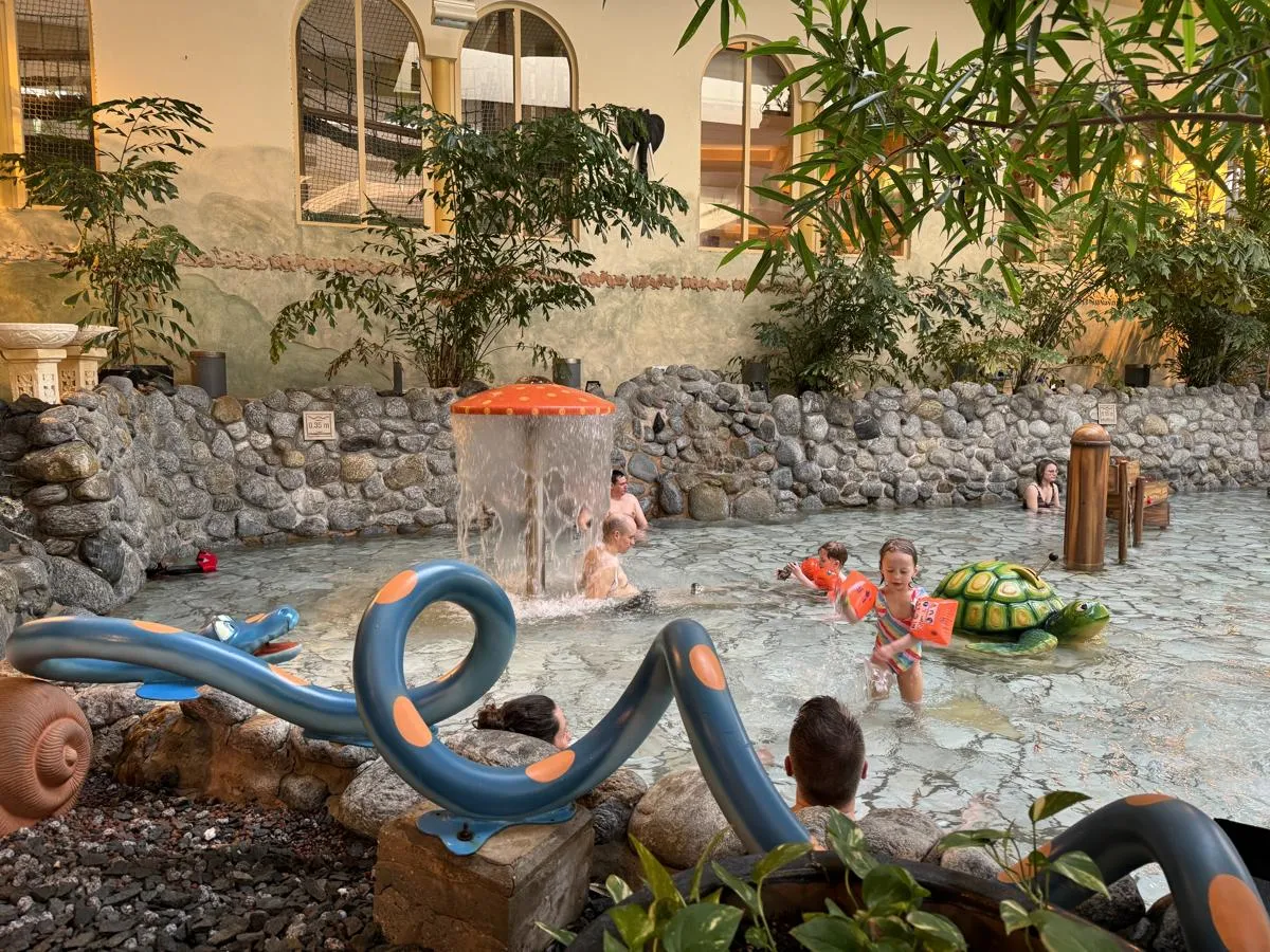 Aqua Mundo Kinderplanschbecken im Center Parcs Park Hochsauerland