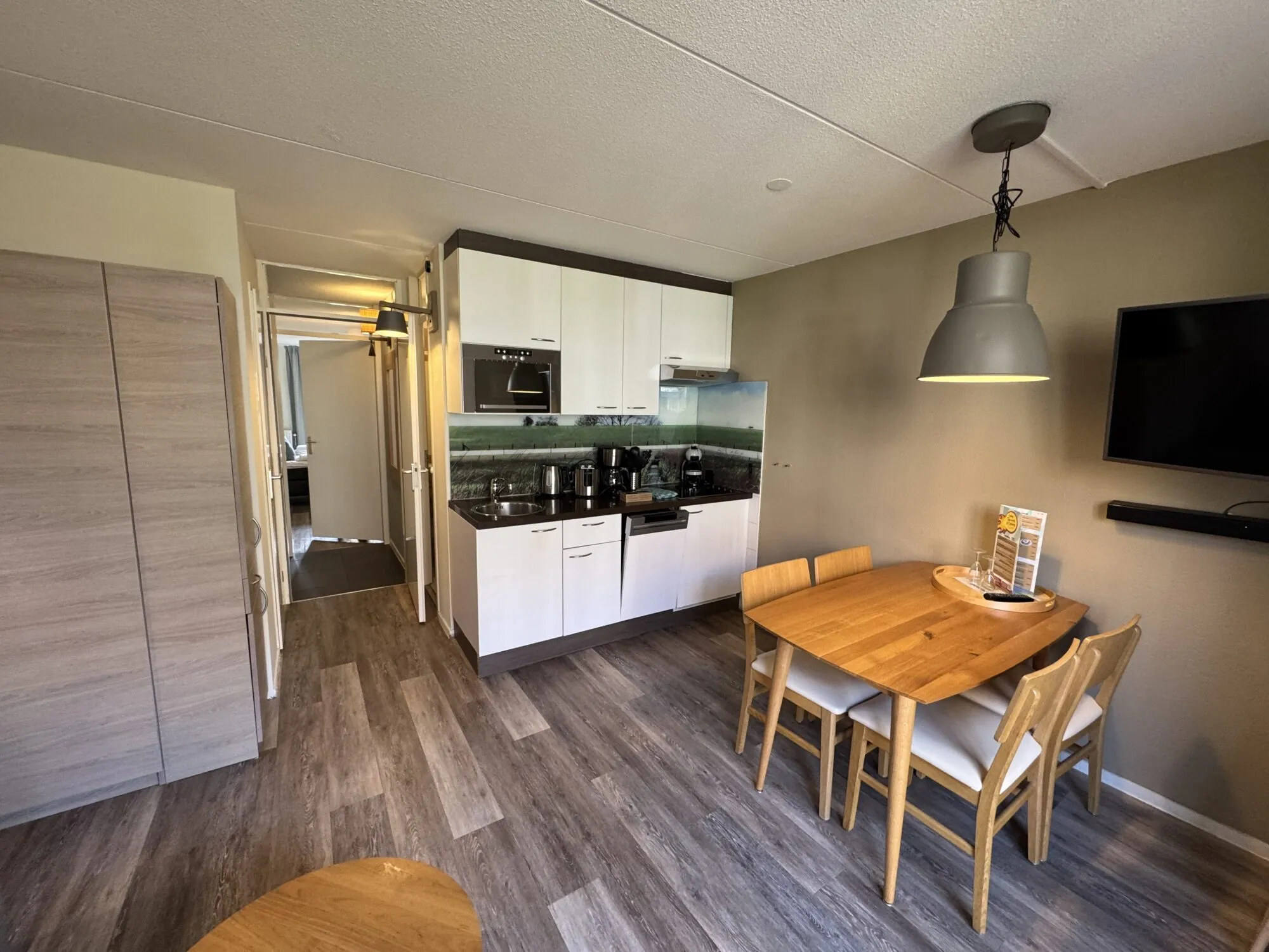 Küche eines VIP-Appartements im Center Parcs Park Nordseeküste