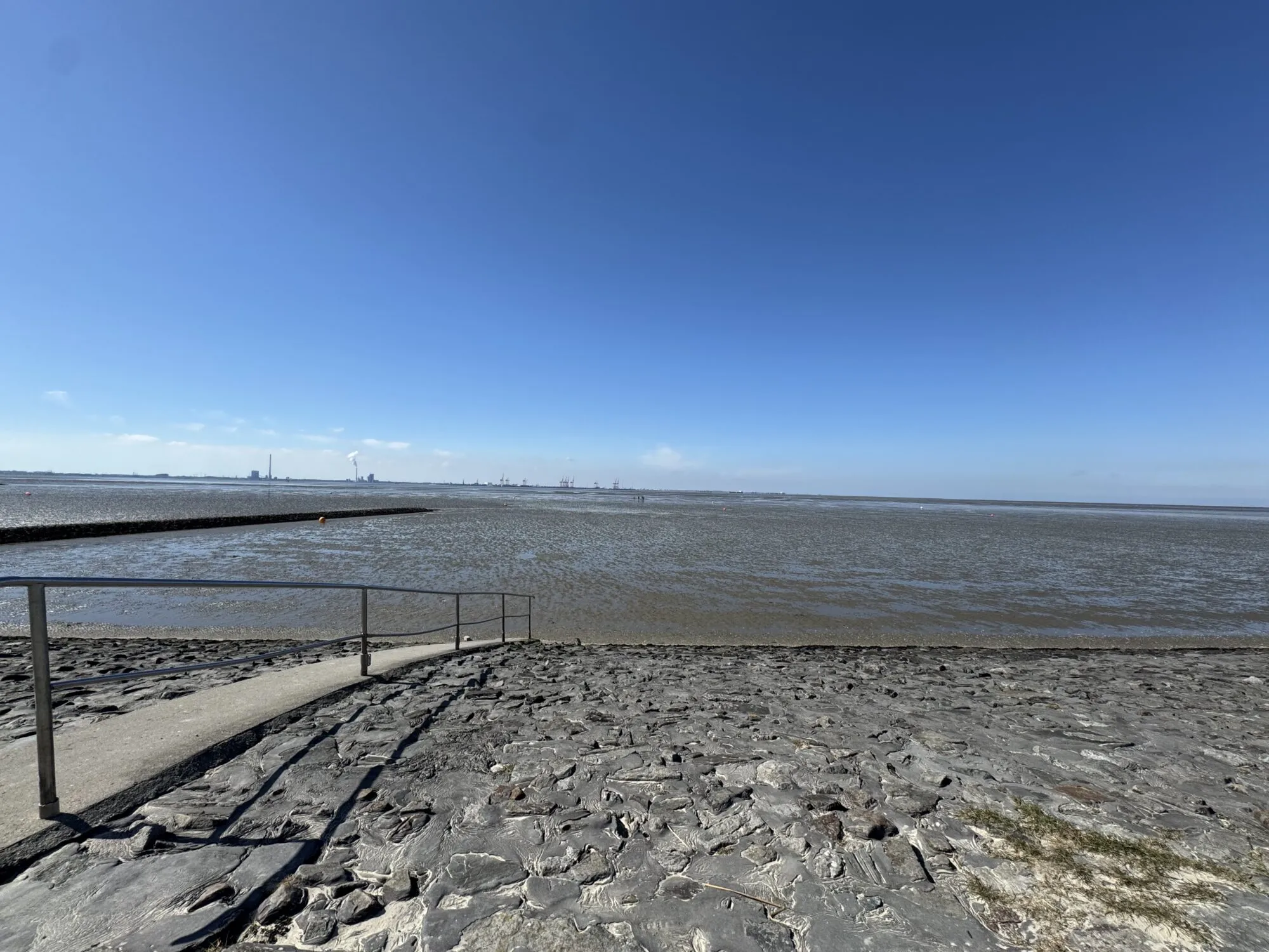 Wattenmeer bei Tossens nahe Center Parcs Park Nordseeküste
