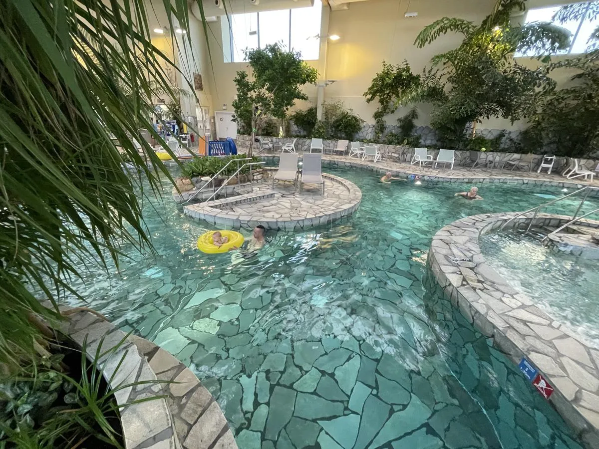 Aqua Garden Innenbereich im Center Parcs Terhills Resort