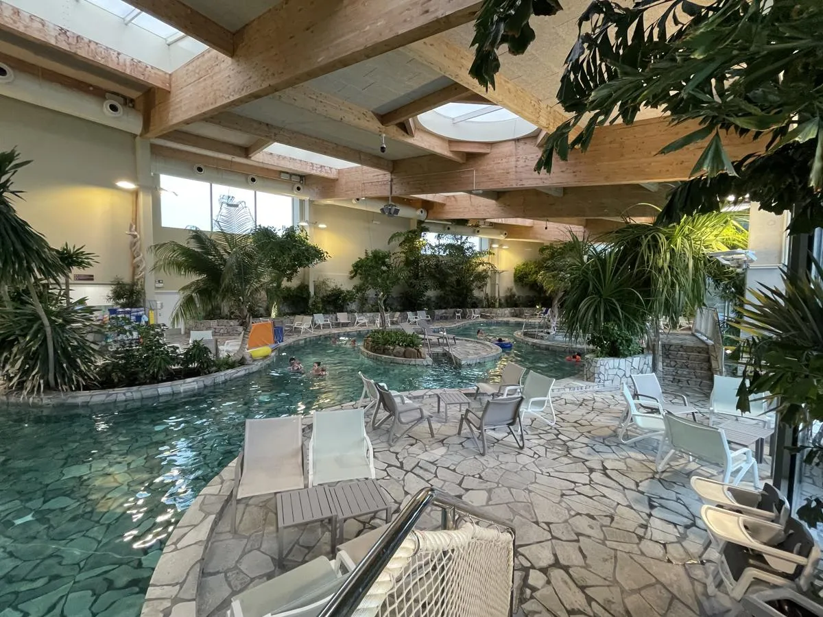 Aqua Garden Innenbereich im Center Parcs Terhills Resort