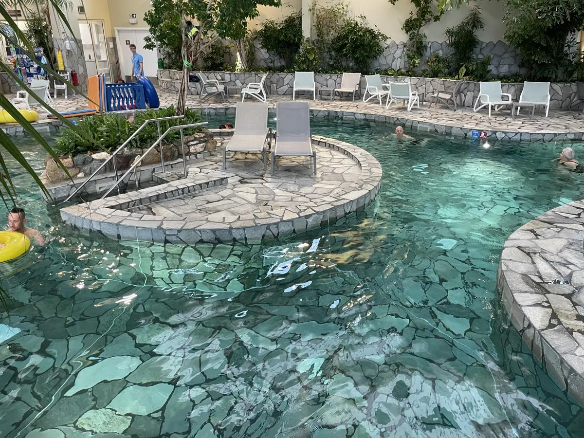 Aqua Garden Innenbereich im Center Parcs Terhills Resort