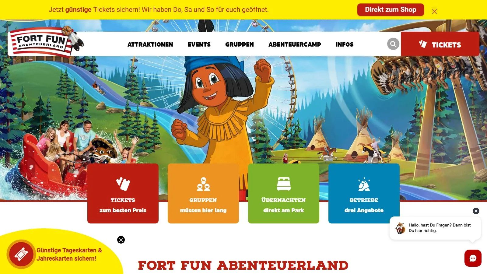 FORT FUN Abenteuercamp