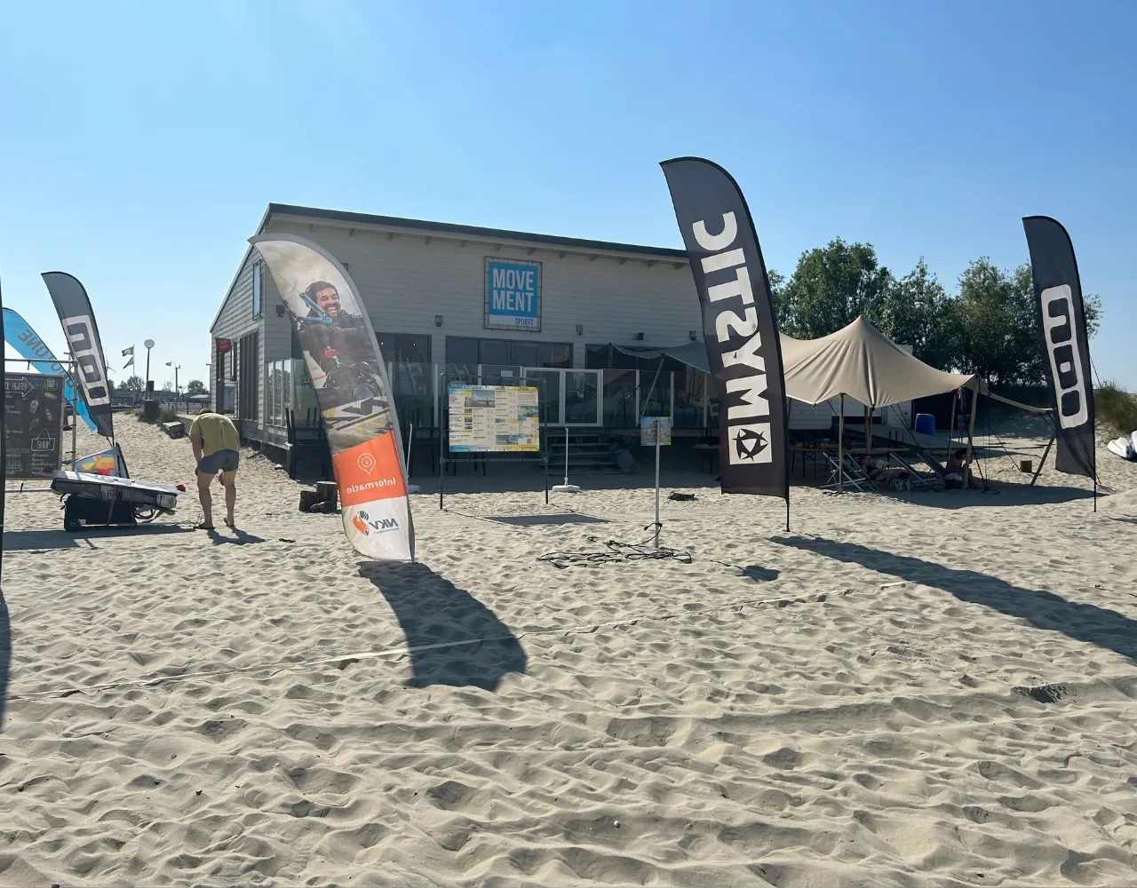 Landal Beach Resort Kamperland in Zeeland - Wassersportstation am Strand