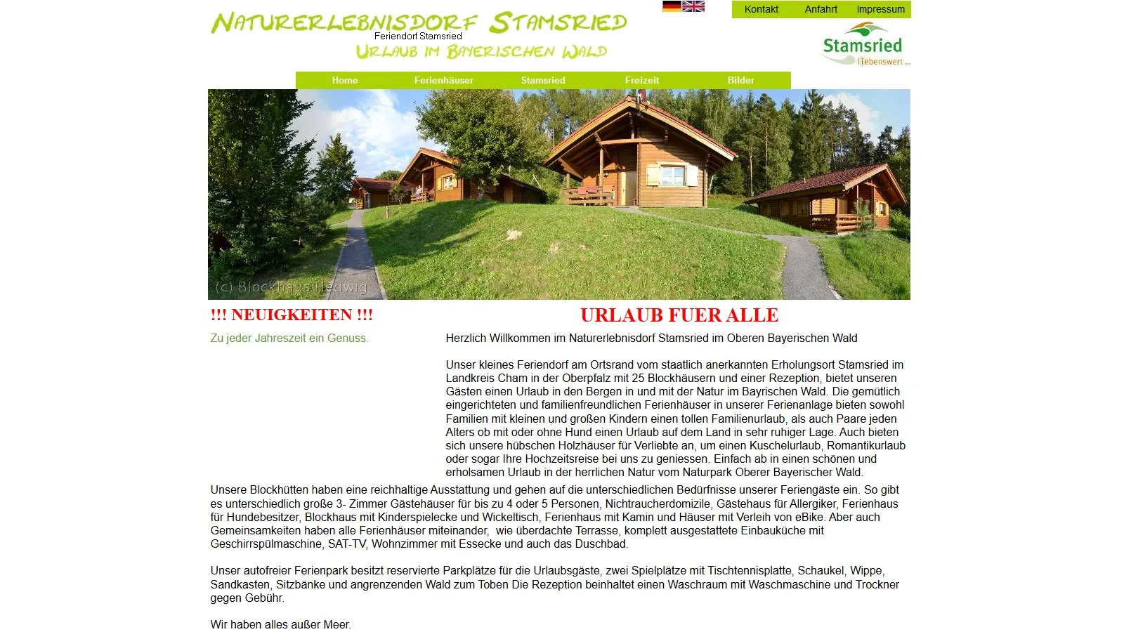 Naturerlebnisdorf Stamsried