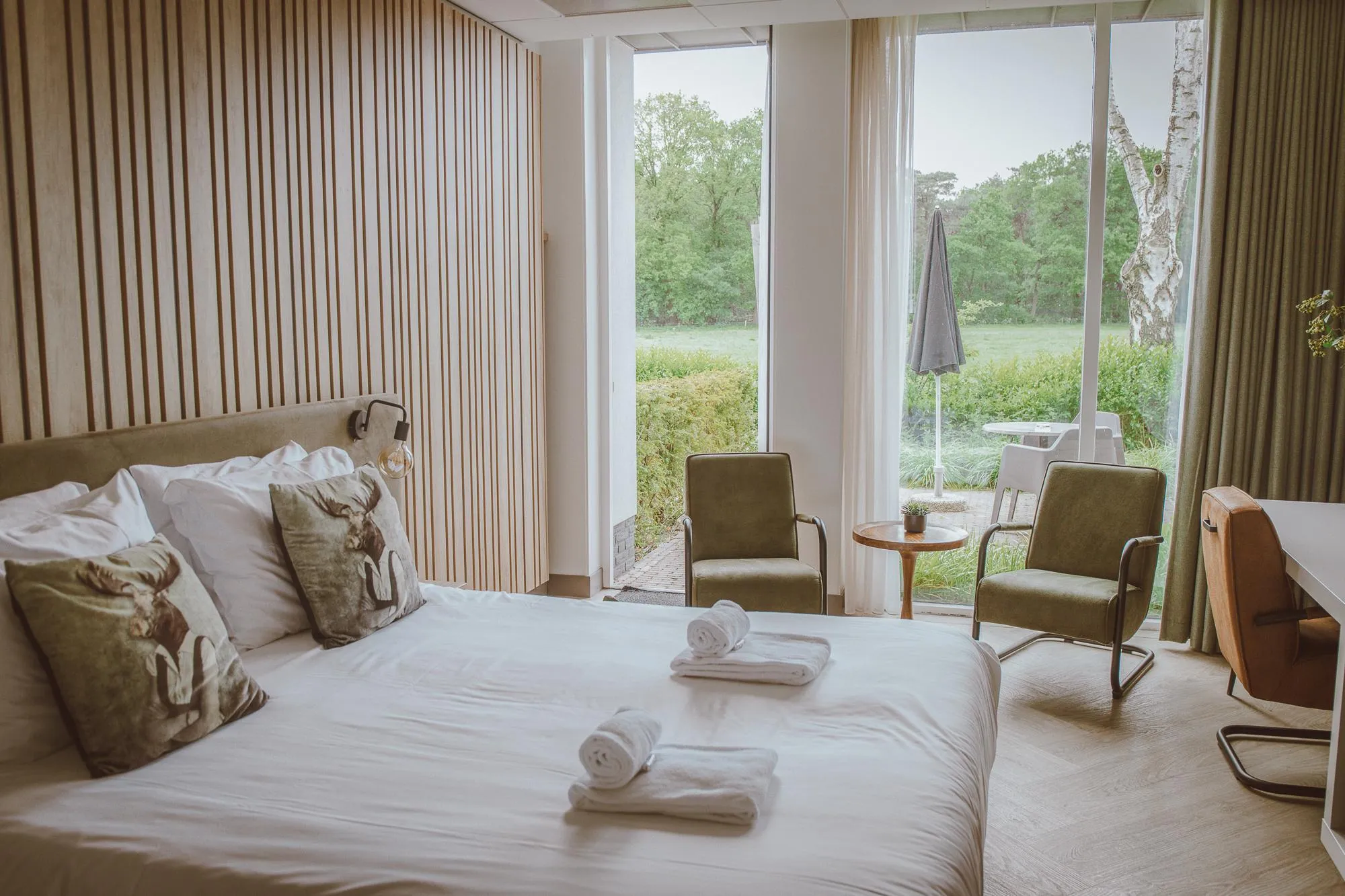 Luxus Hotelzimmer, 2 Personen im Ferienpark De Boshoek