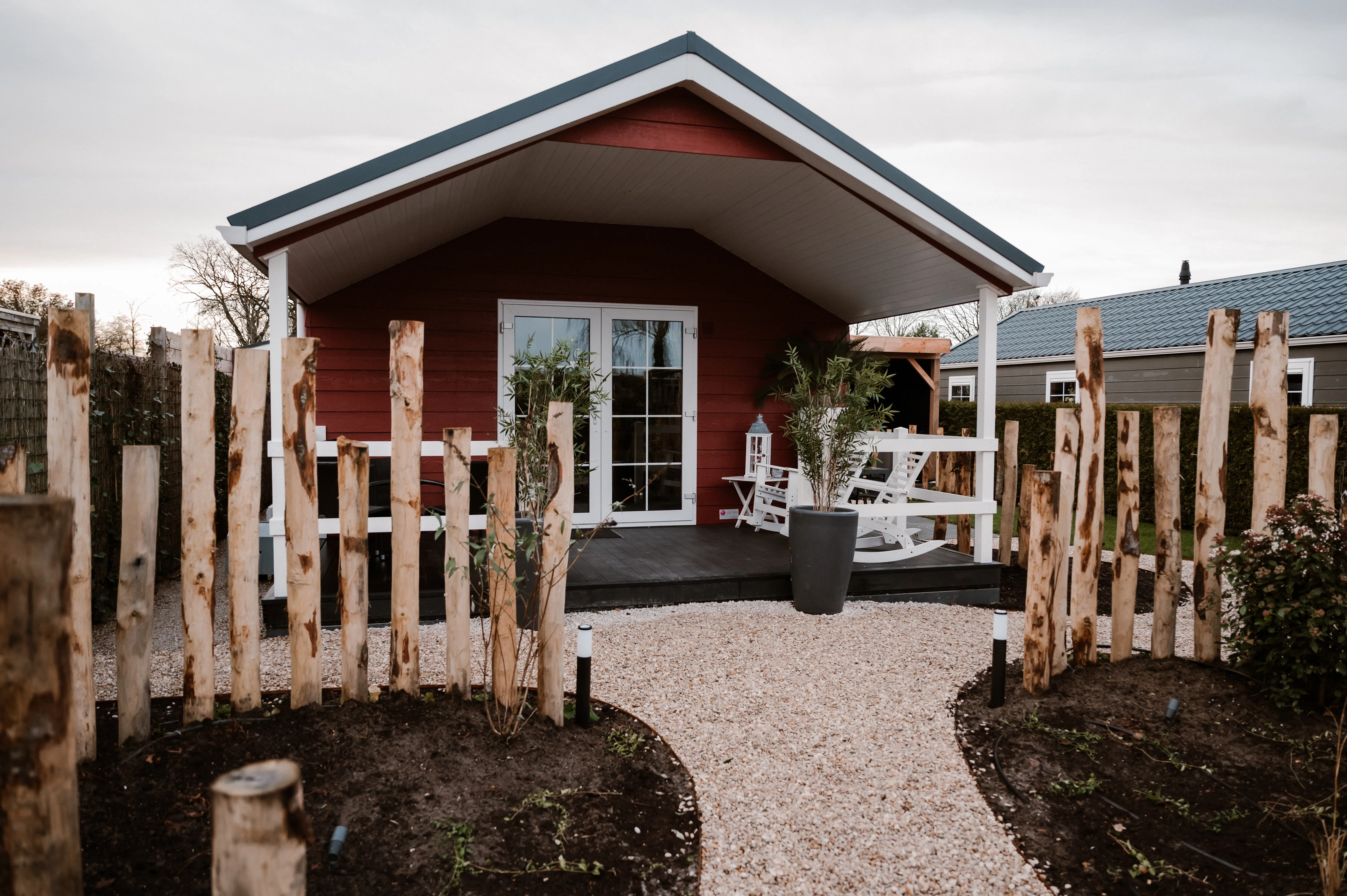 Veluwelounge mit Hot Tub und Sauna, 6 Personen im Ferienpark De Boshoek