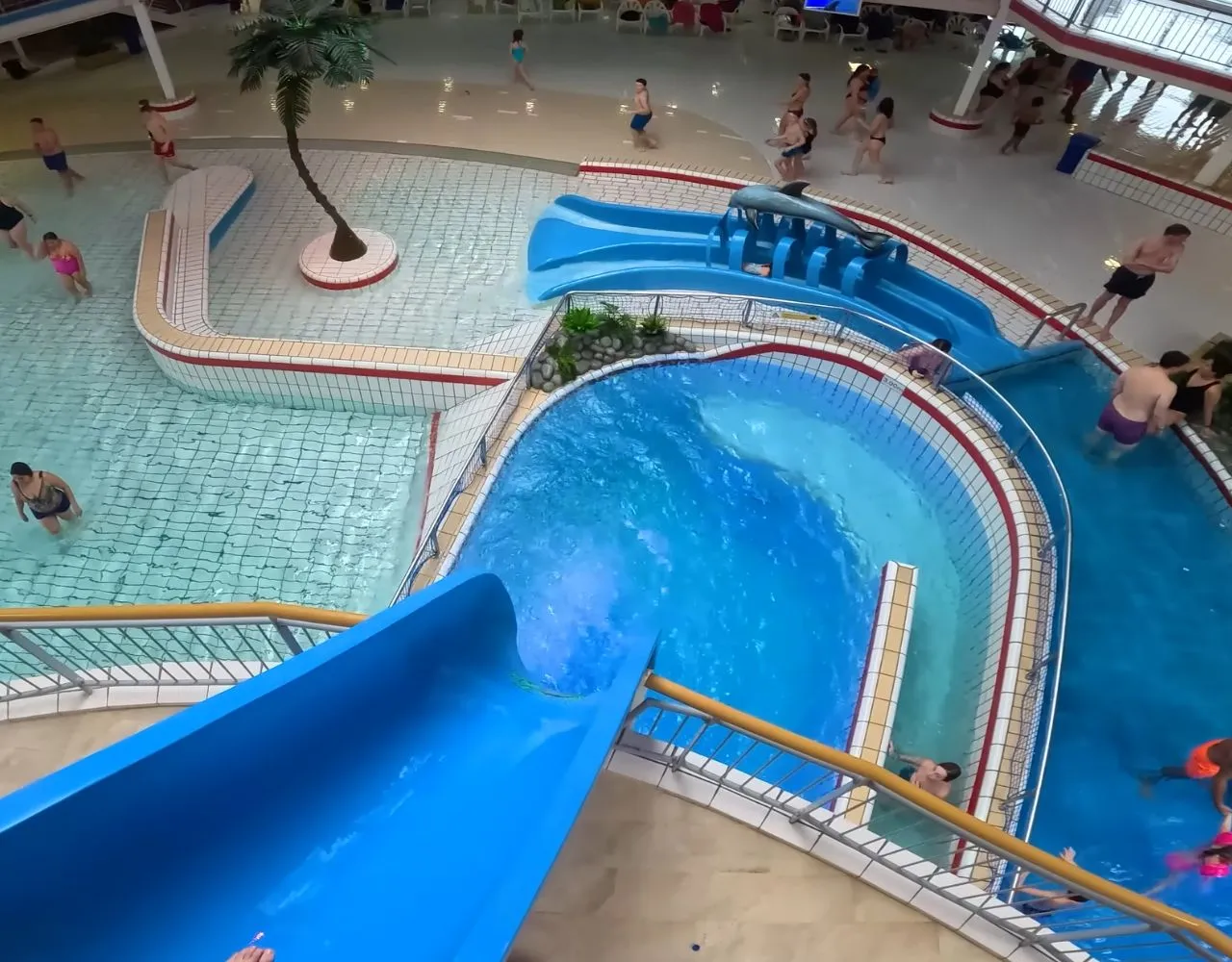 Wasserspielbereich im Tikibad Duinrell Wasserspielbereich im Tikibad Duinrell