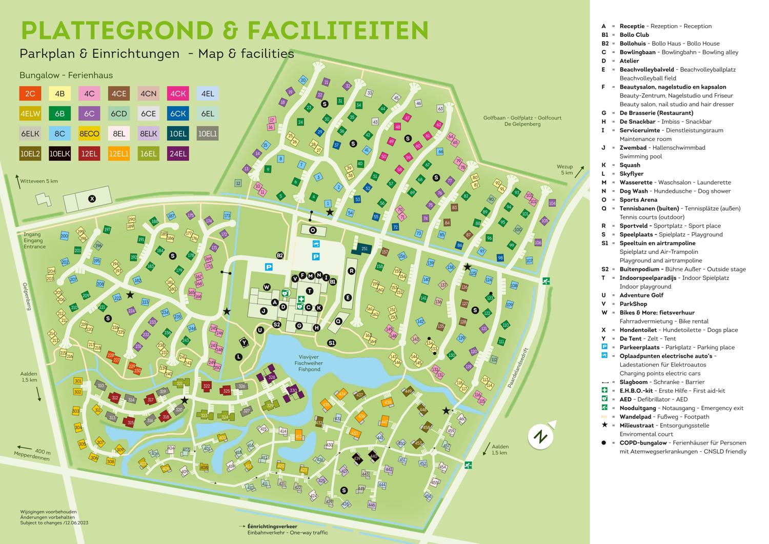 Parkplan Landal Aelderholt