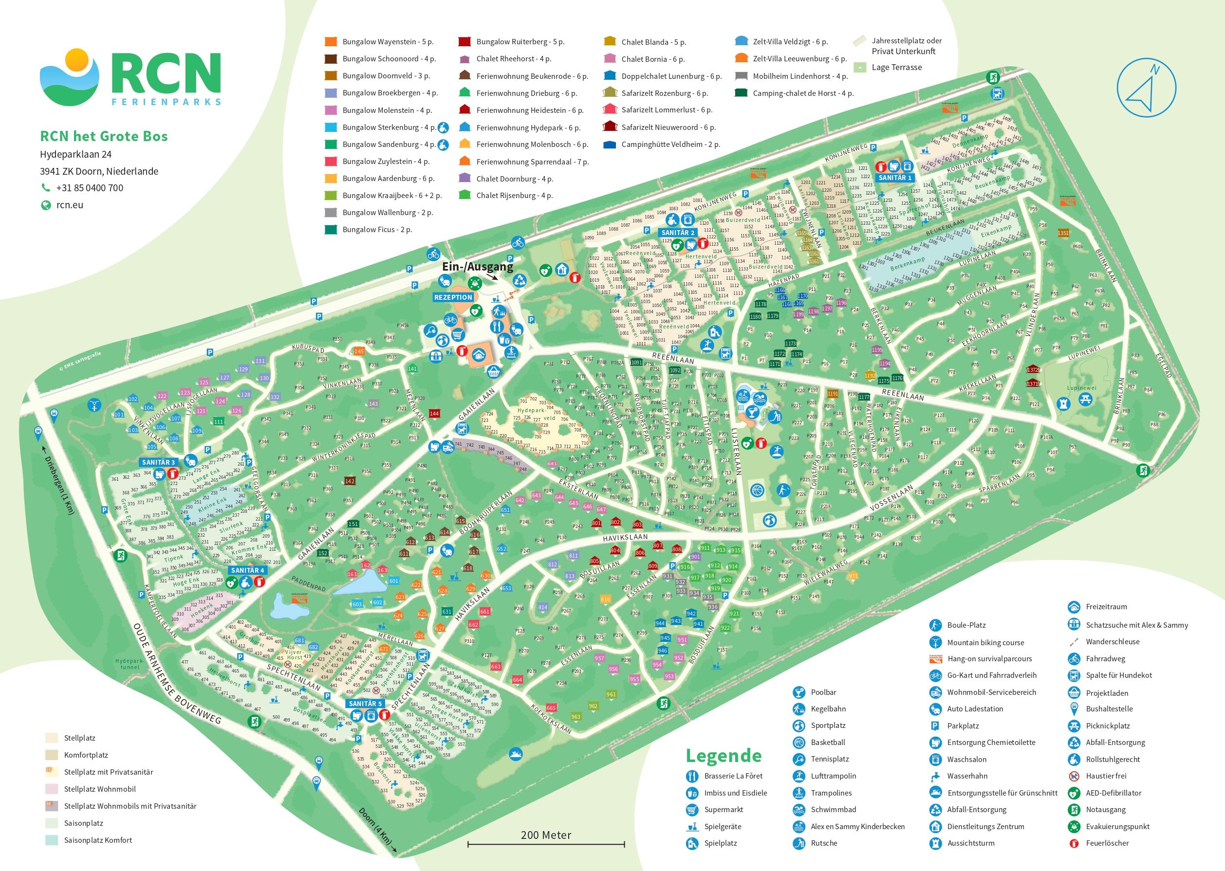 Parkplan RCN het Grote Bos