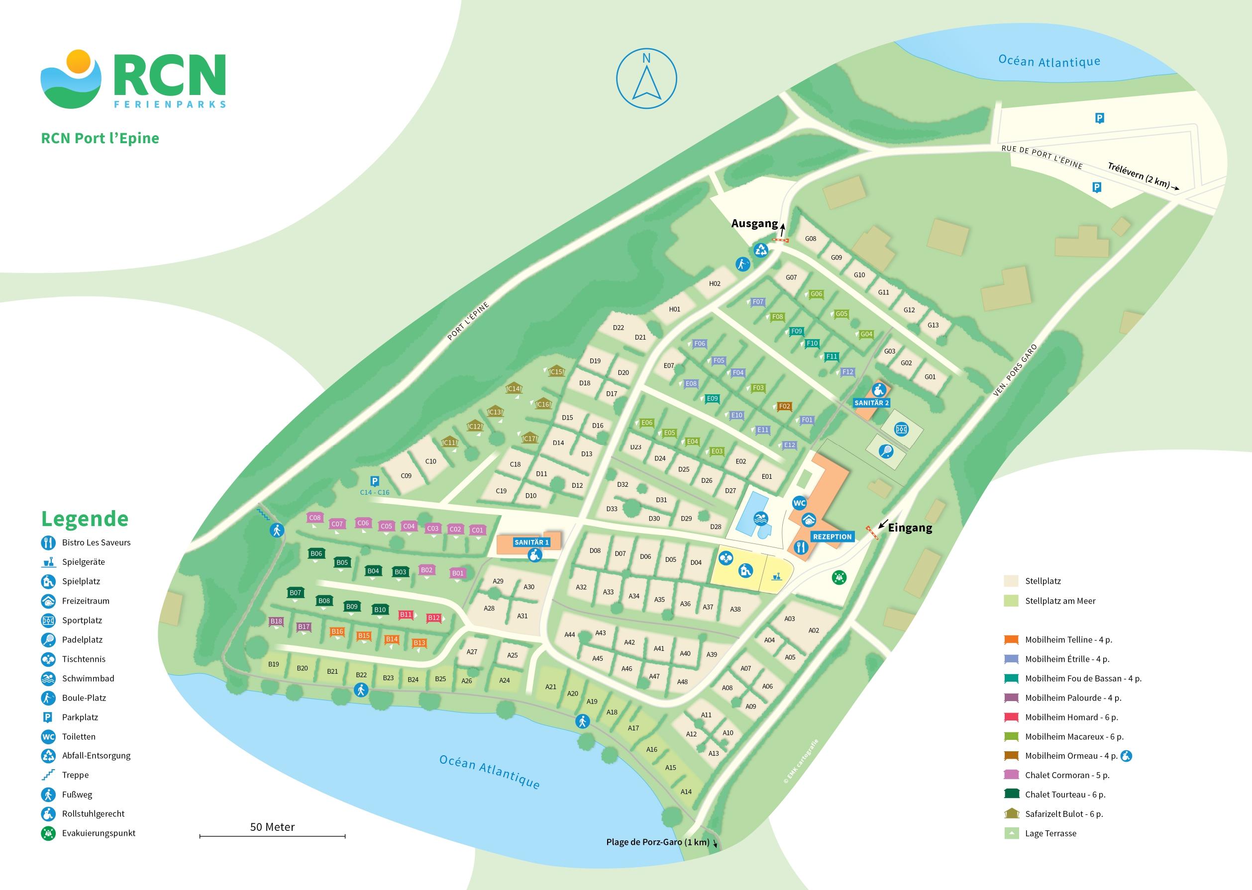Parkplan RCN Port l'Epine