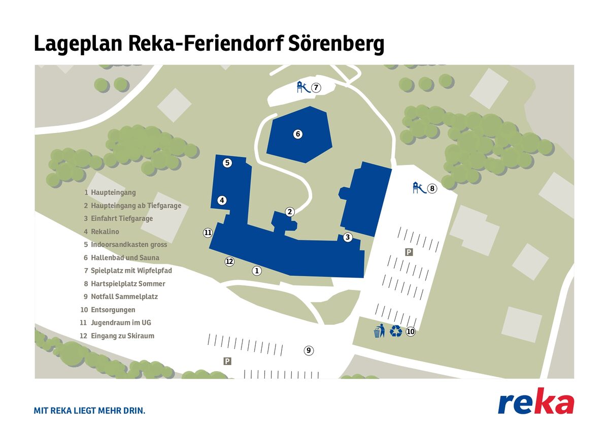 Parkplan Reka-Feriendorf Sörenberg